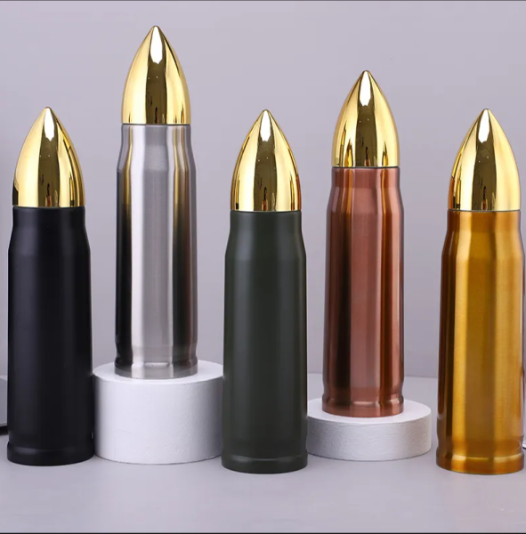 Термос Пуля, 500 мл. / Нержавеющая сталь / Лучший подарок